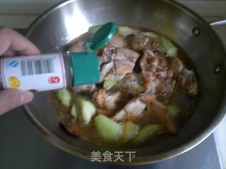 番茄丝瓜烩排骨的做法步骤：14