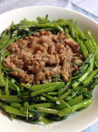 沙茶羊肉空心菜【 傳統的羊肉食譜 】新鮮嚐的做法步骤：14