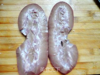 双椒爆腰花的做法步骤：3