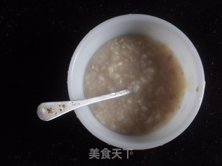 瘦肉核桃粥的做法步骤：5