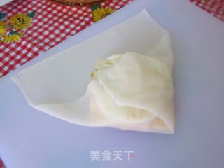 营养早餐【脆皮春卷袋】【脆皮春卷袋】的做法步骤：6