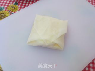 营养早餐【脆皮春卷袋】【脆皮春卷袋】的做法步骤：7