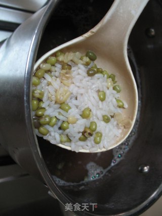 绿豆奶粥的做法步骤：4