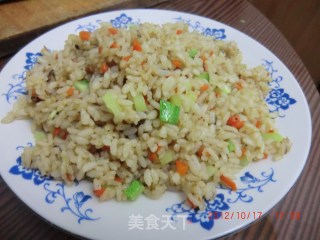 什锦炒饭的做法步骤：7