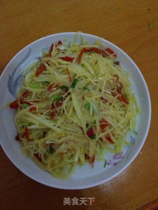 酸辣土豆丝的做法步骤：5