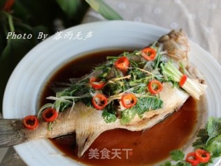 清蒸海上鲜的做法步骤：8
