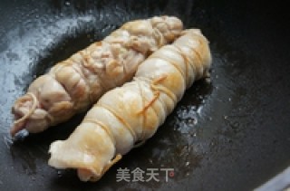 咖喱鸡腿卷的做法步骤：5