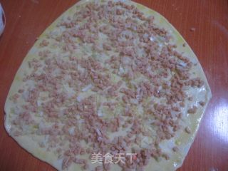 洋葱火腿饼的做法步骤：6