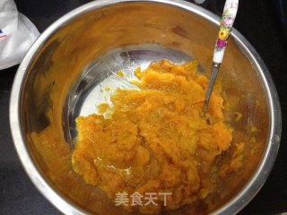 南瓜黑芝麻汤圆的做法步骤：3