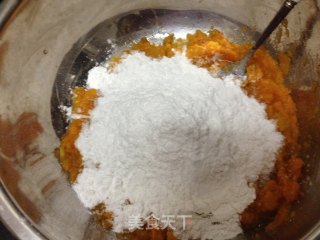 南瓜黑芝麻汤圆的做法步骤：4