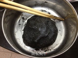 南瓜黑芝麻汤圆的做法步骤：7