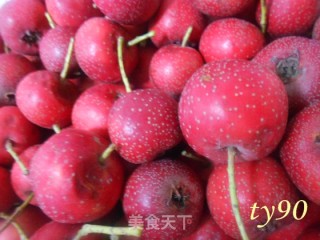 微波版蜜汁山楂的做法步骤：1