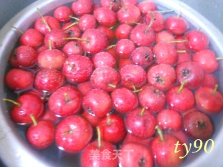微波版蜜汁山楂的做法步骤：2