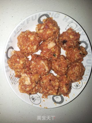 清蒸猪肉丸的做法步骤：7