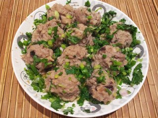 清蒸猪肉丸的做法步骤：10