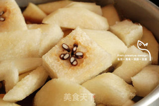 润嗓去燥——雪梨冬瓜茶的做法步骤：3