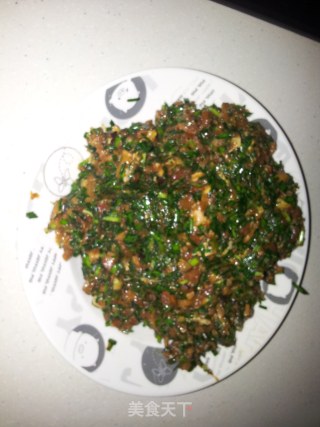 香菇韭菜生肉包的做法步骤：8