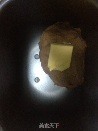 燕麦巧克力面包的做法步骤：1