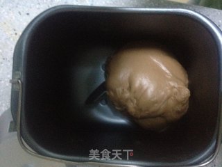 燕麦巧克力面包的做法步骤：3