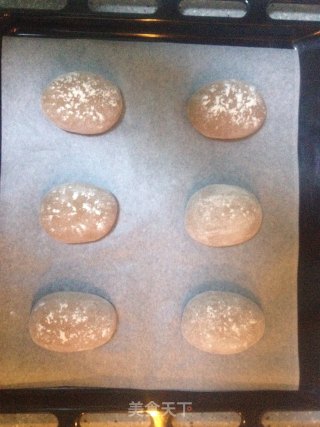 燕麦巧克力面包的做法步骤：6