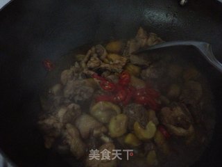 板栗烧鸡的做法步骤：10