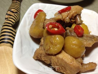 板栗烧鸡的做法步骤：12