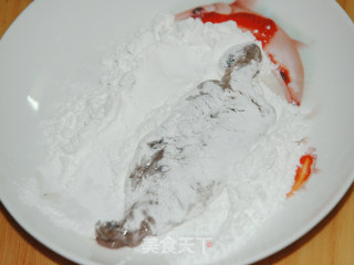 酥炸虾排的做法步骤：4