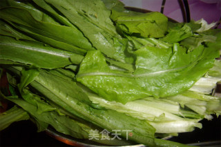 炝炒油麦菜的做法步骤：3