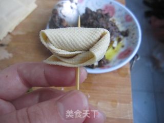 牙签版京酱肉丝的做法步骤：12