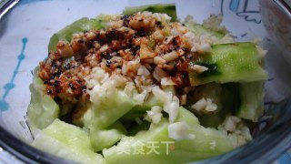 蒜蓉黄瓜的做法步骤：4