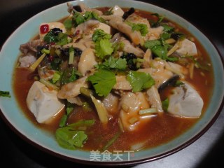 番茄汁浇鱼片的做法步骤：3
