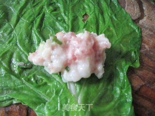 白菜包肉的做法步骤：4