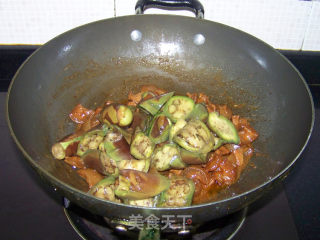 【茄子烧牛肉】的做法步骤：8