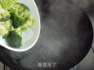 蚝油西兰花的做法步骤：3