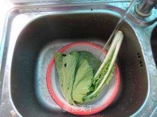 零调料零厨艺——豆浆煮白菜的做法步骤：1