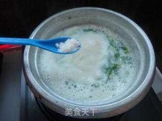 零调料零厨艺——豆浆煮白菜的做法步骤：5