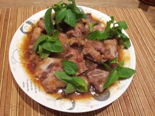 梅子酱蒸排骨的做法步骤：5