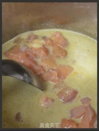 泰式绿咖喱鸡——Thai Green Curry Chicken的做法步骤：3