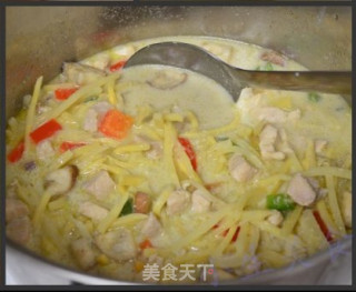 泰式绿咖喱鸡——Thai Green Curry Chicken的做法步骤：4