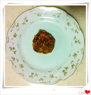 葱香汤藕猪肉饼的做法步骤：10