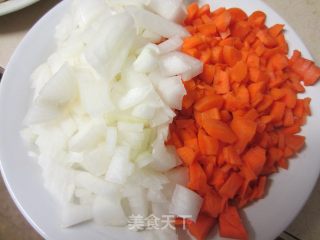 chicken tortilla soup（墨西哥风味玉米饼鸡肉汤）的做法步骤：2