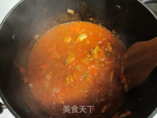 chicken tortilla soup（墨西哥风味玉米饼鸡肉汤）的做法步骤：4