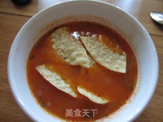 chicken tortilla soup（墨西哥风味玉米饼鸡肉汤）的做法步骤：6
