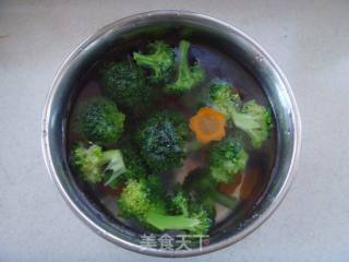 清新爽口---蚝油西兰花的做法步骤：3
