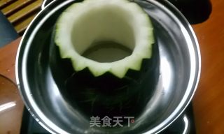 冬瓜盅火锅的做法步骤：5