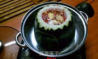冬瓜盅火锅的做法步骤：6