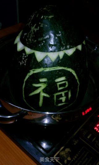 冬瓜盅火锅的做法步骤：7