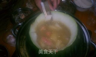 冬瓜盅火锅的做法步骤：8