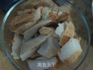交瓜抄魚餅的做法步骤：5