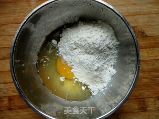 肉糜青菜山药黄金卷的做法步骤：5